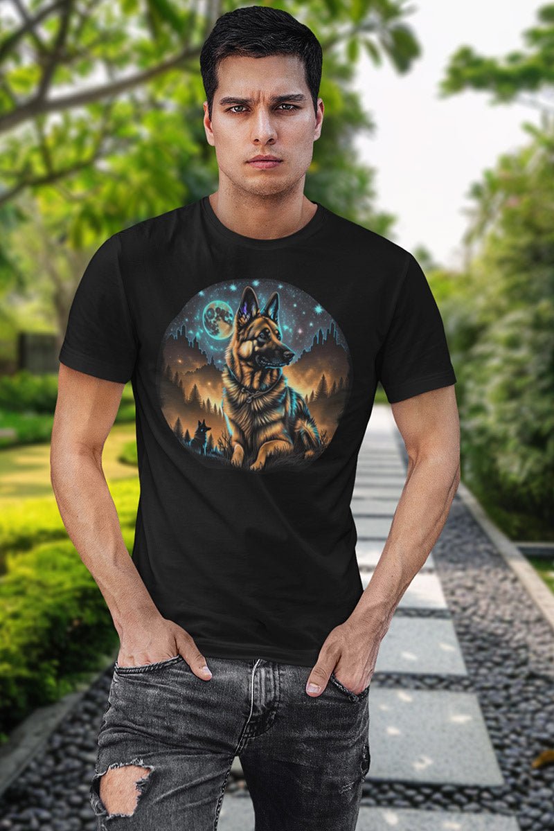 Moonshine watch dog - T - Shirt - MODERN STYLE - Moonshine watch dog MODERN STYLE T - Shirt