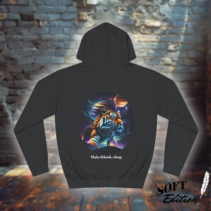 Astronaut Tiger Hoodie – Unisex Space-Vibes – Größen S bis 5XL