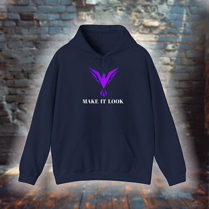 Make it Look ORIGINAL ´VIOLETT´ Unisex Hoodie – Stil und Nachhaltigkeit vereint, S-5XL