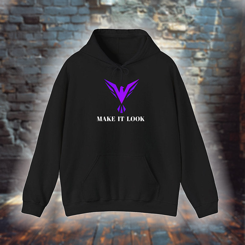 Make it Look ORIGINAL ´VIOLETT´ Unisex Hoodie – Stil und Nachhaltigkeit vereint, S-5XL