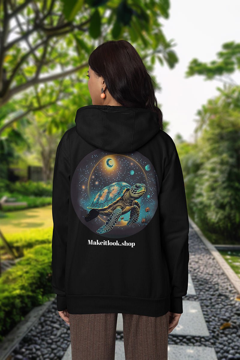 Adventure Galaxy Turtle - Hoodie - MODERN STYLE - Adventure Galaxy Turtle MODERN STYLE Hoodie