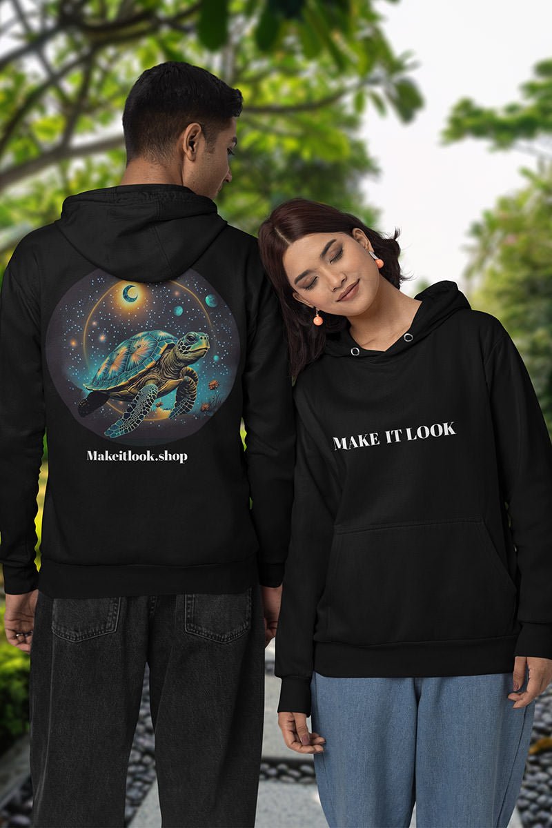 Adventure Galaxy Turtle - Hoodie - MODERN STYLE - Adventure Galaxy Turtle MODERN STYLE Hoodie