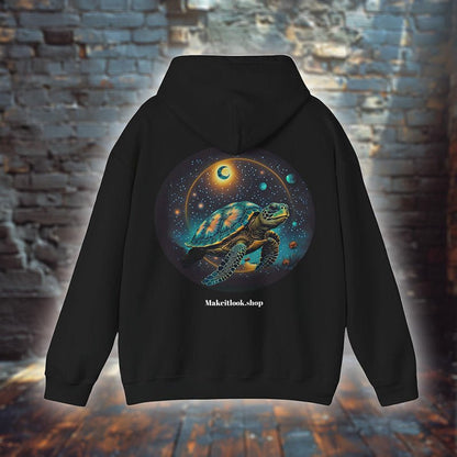 Adventure Galaxy Turtle - Hoodie - MODERN STYLE - Adventure Galaxy Turtle - Make it look