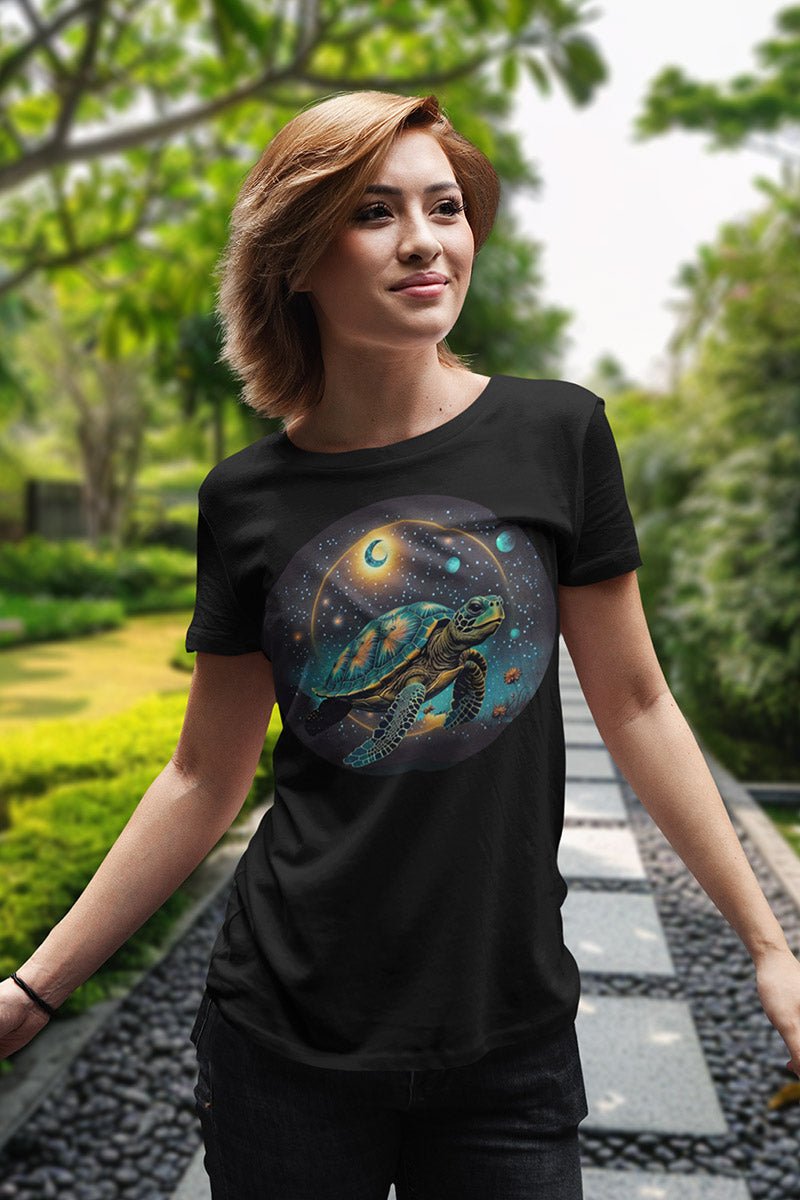 Adventure Galaxy Turtle - T - Shirt - MODERN STYLE - Adventure Galaxy Turtle MODERN STYLE T - Shirt