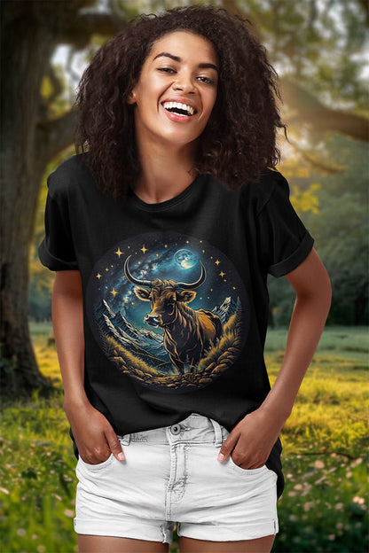 Alpine Night - T - Shirt - NATURE STYLE - Alpine Night NATURE STYLE T - Shirt