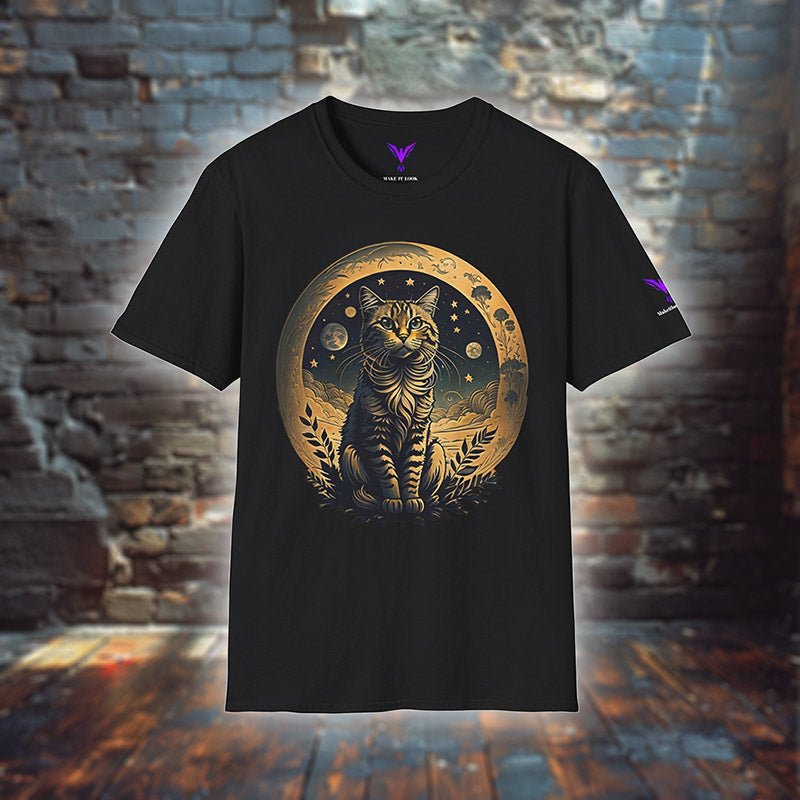 Cat of golden Ring - T - Shirt - MODERN STYLE - Cat of golden Ring MODERN STYLE T - Shirt