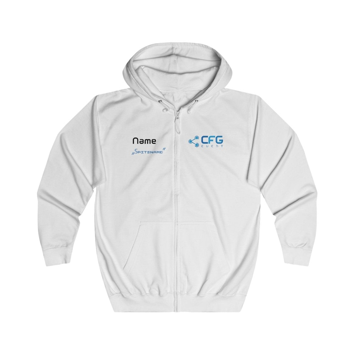CFG Full Zip Hoodie (CREW) - Hoodie - Make it Look - CFG Full Zip Hoodie (CREW)