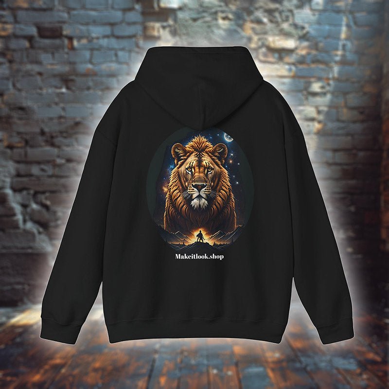 Dawn Guardian Lion - Hoodie - AFRIKAN SYTLE - Dawn Guardian Lion Printify Hoodie