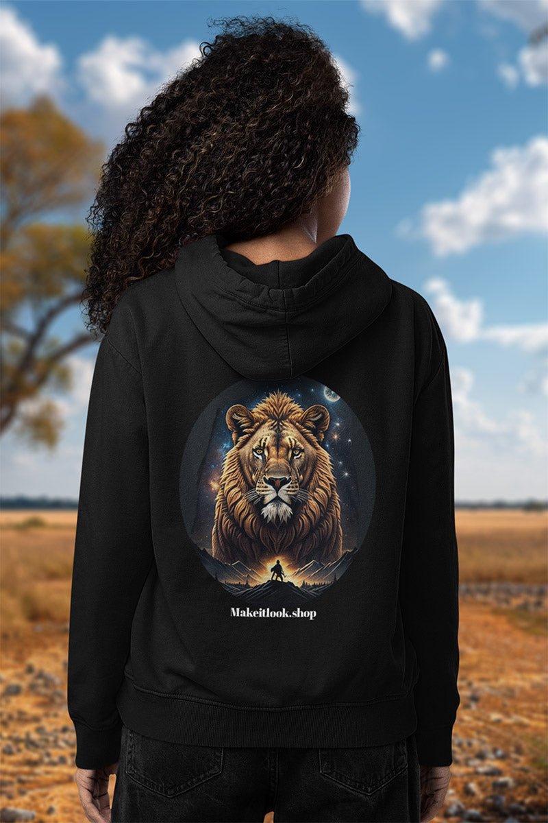 Dawn Guardian Lion - Hoodie - AFRIKAN SYTLE - Dawn Guardian Lion Printify Hoodie