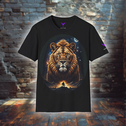 Dawn Guardian Lion - T - Shirt - AFRIKAN SYTLE - Dawn Guardian Lion AFRIKAN SYTLE T - Shirt