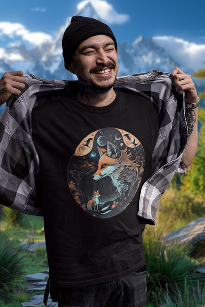 Dreamlight Fox - T - Shirt - MOUNTAIN STYLE - Dreamlight Fox - T - Shirt - MOUNTAIN STYLE - Make it look