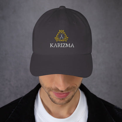 Karizma – Premium Cap mit stilvollem Scheren - Logo im Hexagon - Rahmen - Caps - Make it look - Karizma – Premium Cap mit stilvollem Scheren - Logo im Hexagon - Rahmen