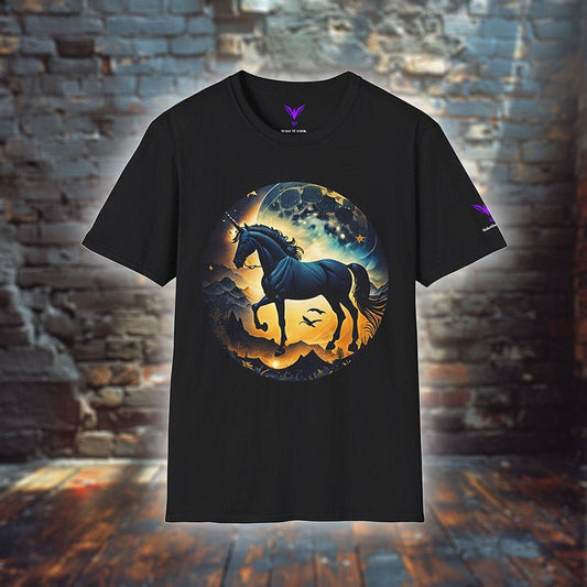 Lunar Legend - T - Shirt - FANTASY STYLE - Lunar Legend - T - Shirt - FANTASY STYLE - Black - S - Make it look