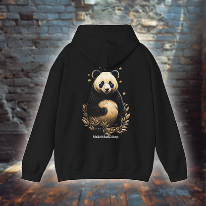 Panda bear - Hoodie - ASIA STYLE - Panda bear Hoodie ASIA STYLE Ausgefallen Bear beschützer black Bär Clothing Cotton Crew neck dreamworld DTG Ethical Fashion Fashion Gemütlich Hoodies Kapuzenpullover Klassische Passform Make it look Men's Clothing Nachhaltige Mode Panda Regular fit Streetwear Tiere Traumwelt Umweltfreundlich Unisex Women's Clothing