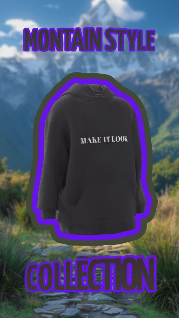 Bär Hoodie „Bear on Fire“ | Mountain Style