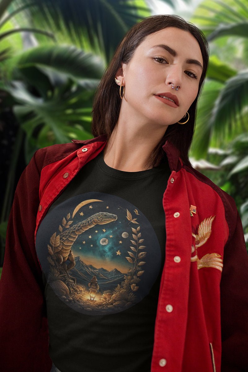 Sunup Serpent - T - Shirt - JUNGLE STYLE - Sunup Serpent JUNGLE STYLE T - Shirt