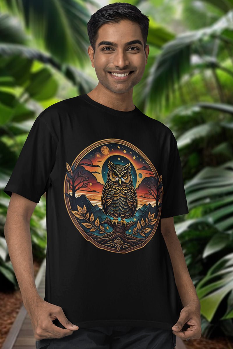 Wisdom's Gaze - T - Shirt - JUNGLE STYLE - Wisdom's Gaze - Make it look