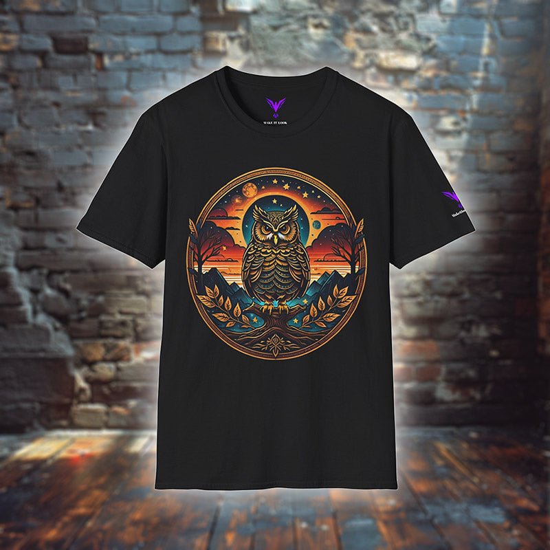 Wisdom's Gaze - T - Shirt - JUNGLE STYLE - Wisdom's Gaze - Make it look